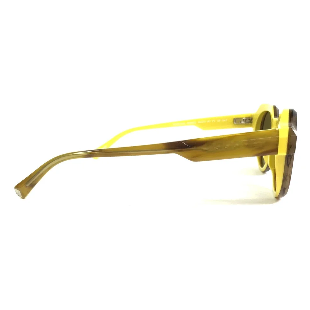 J. F. Rey Sunglasses PORTLAND 9055SOL Brown Yellow Frames Brown Polarized Lenses